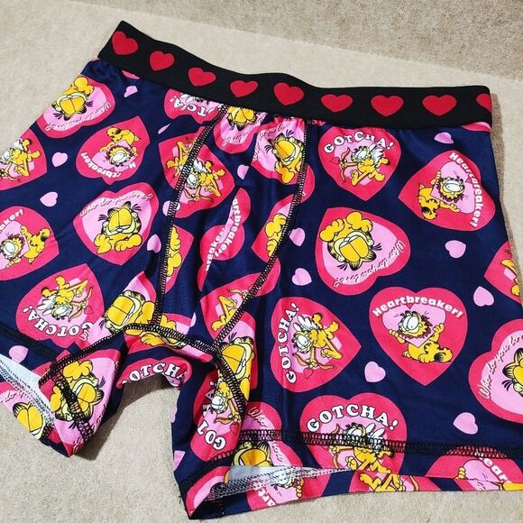 Nickelodeon Garfield Valentine Heart Boxer Brief -J - Picture 1 of 4
